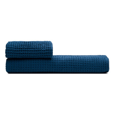 Waffle Turkish Cotton Bath and Hand Towels