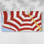Parasol Beach Stripes I - Toile tendue avec châssis - Prêt à accrocher-1388217058