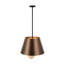 Luminaire suspendu 4 lumières Rock On - Brontourage / noir mat