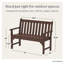 Banc de patio POLYWOOD Vineyard-3948355-3948361