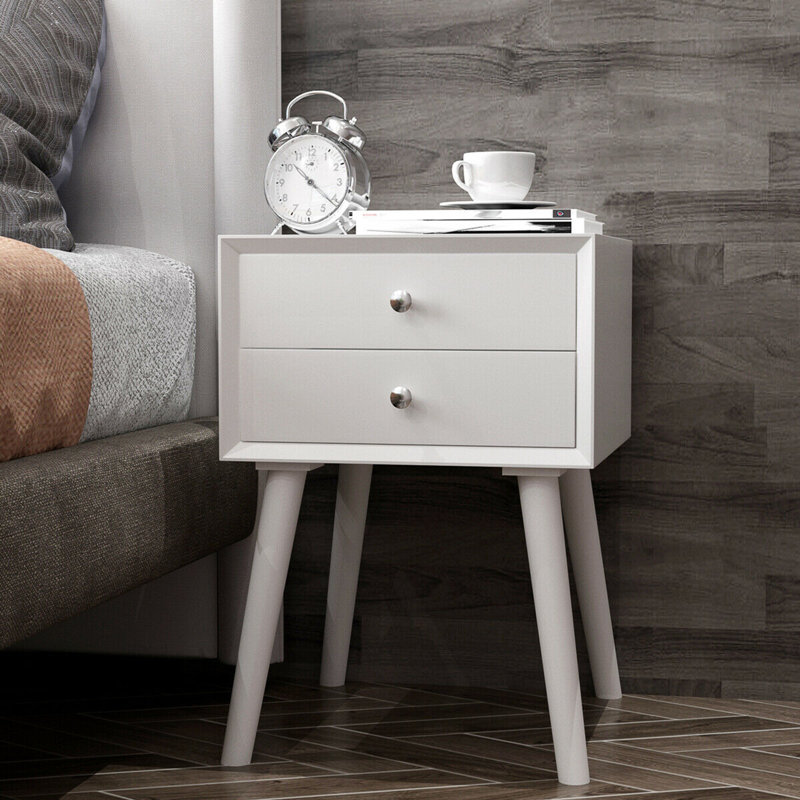 Poche 16'' W Nightstand, White