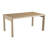 Rectangular Solid Wood Outdoor Dining Table , 59.45 " W 36.25 " D-1647967633