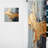 Minner - Modern Shapes Abstract Room Darkening Curtain - 1 Panels-2049666337