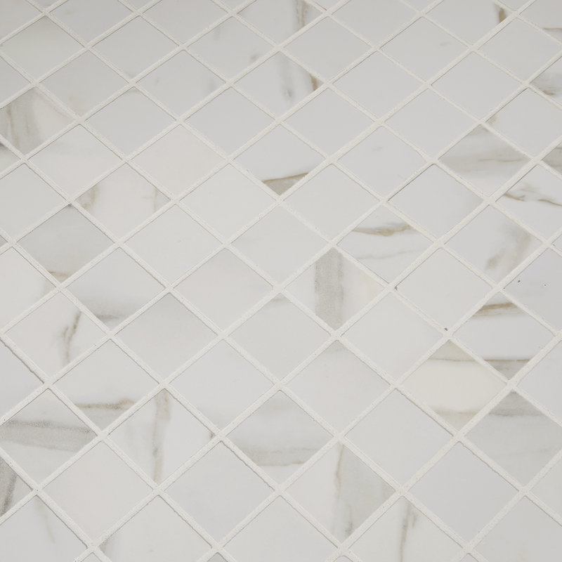 Astoria Vena 12 in. x 12 in. Polished Porcelain Mosaic Floor and Wall Tile
