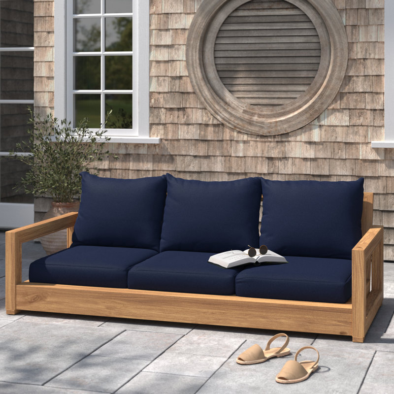 Ramblewood Indoor/Outdoor Seat/Back Cushion, Navy