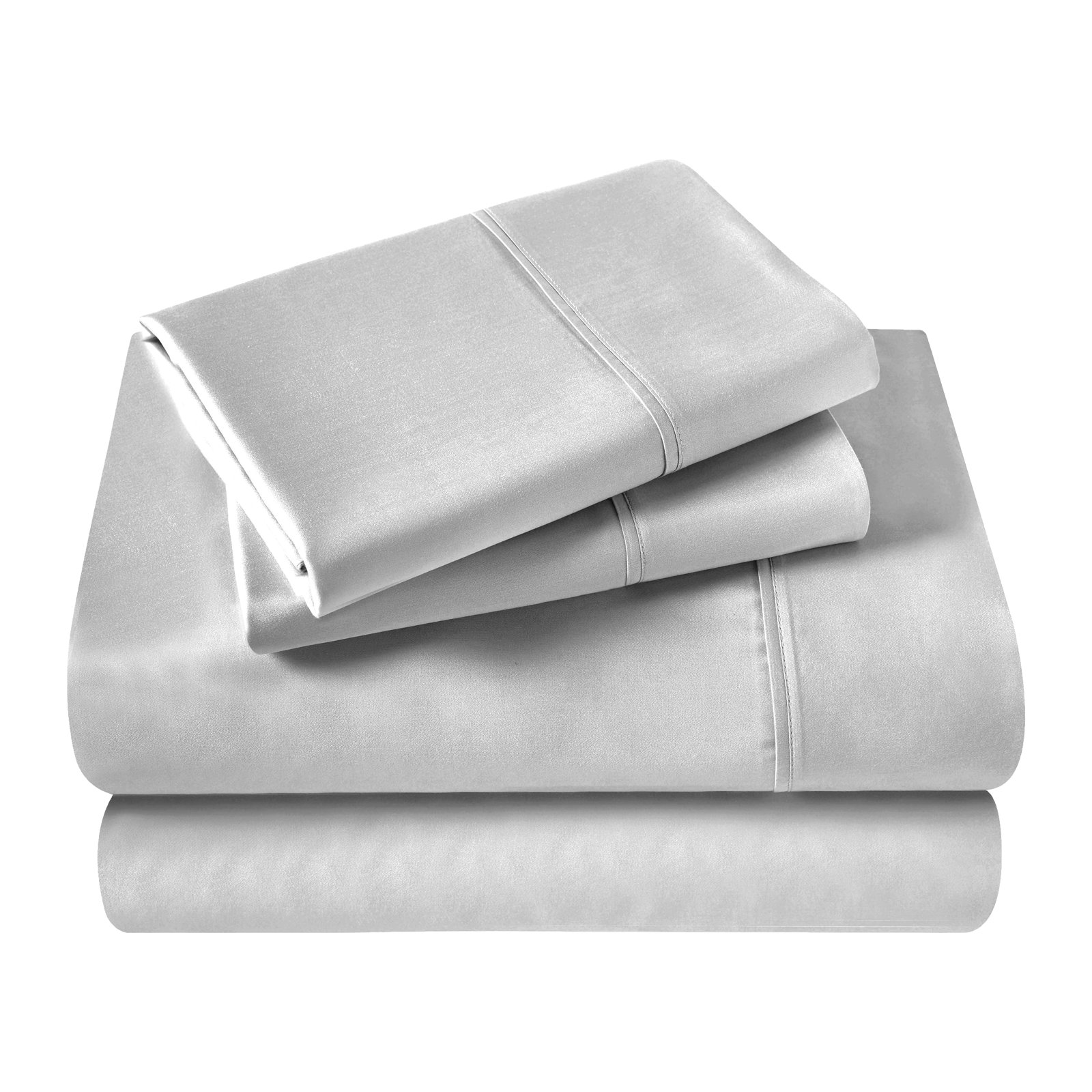 Cotton Sheet Set, Full, Chrome