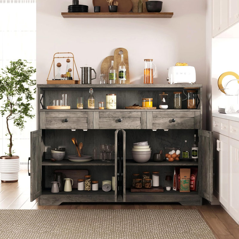 Ashveer 51.2'' Sideboard, Gray