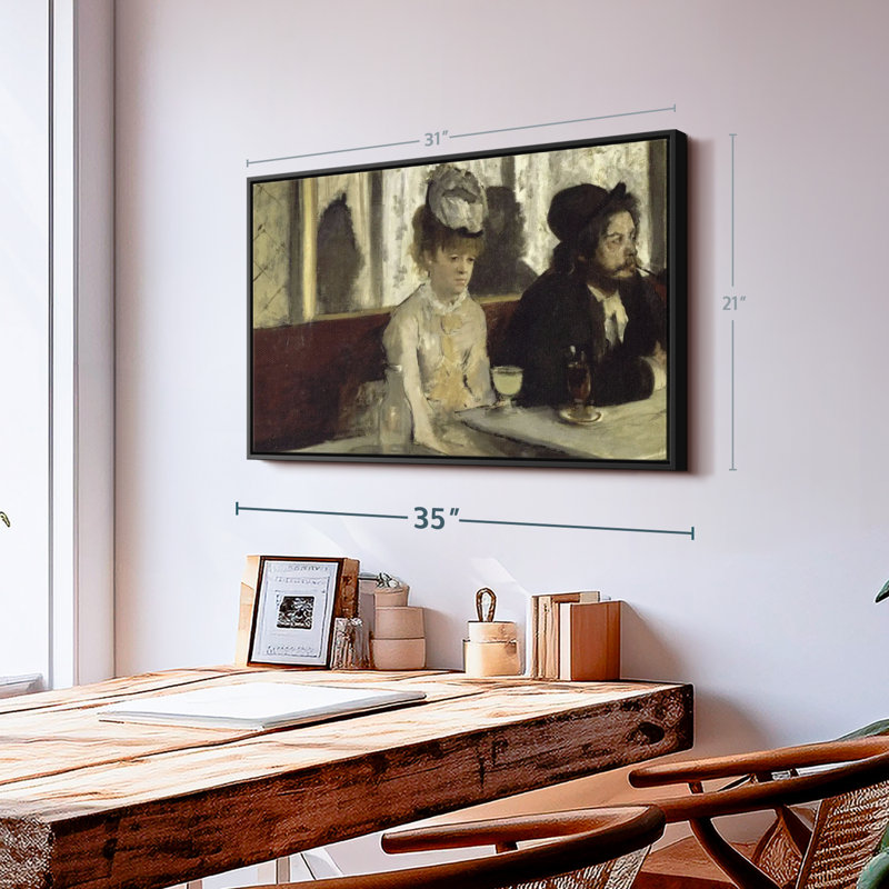 " L'Absinthe Canvas Print ", 21" H x 31" W