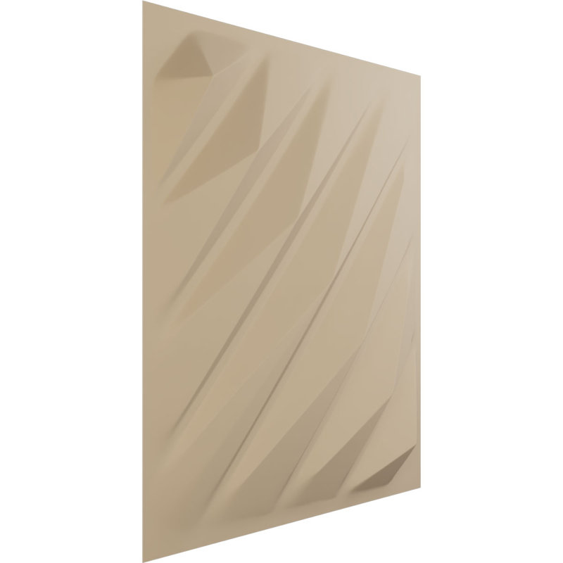 Ensemble de 12 panneaux muraux Arrow EnduraWall, Beige fumé satiné UltraCover
