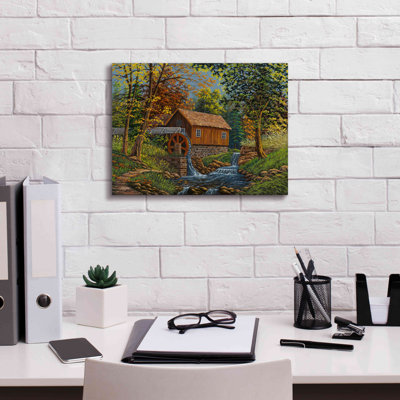 «Shady Grove Mill» par Gary Adams, art mural sur toile