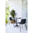 Drop Round Metal Outdoor Coffee Table , in. W in. D-70592704-70592706-82816351