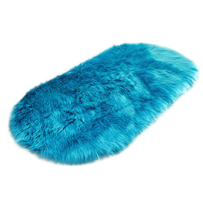Artificial Sheepskin Rug Soft Rug Chair Cover Artificial Sheepskin Wool Warm Hairy Carpet Seat Mats Rug