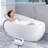 Portable Spa Bubble Bath Massager - Bubble Bath Mat Tub Spa Massager With Upgraded Powerful Suction Cup, Electric Air Pump, Pillow And Remote Control For Ultimate Relaxation