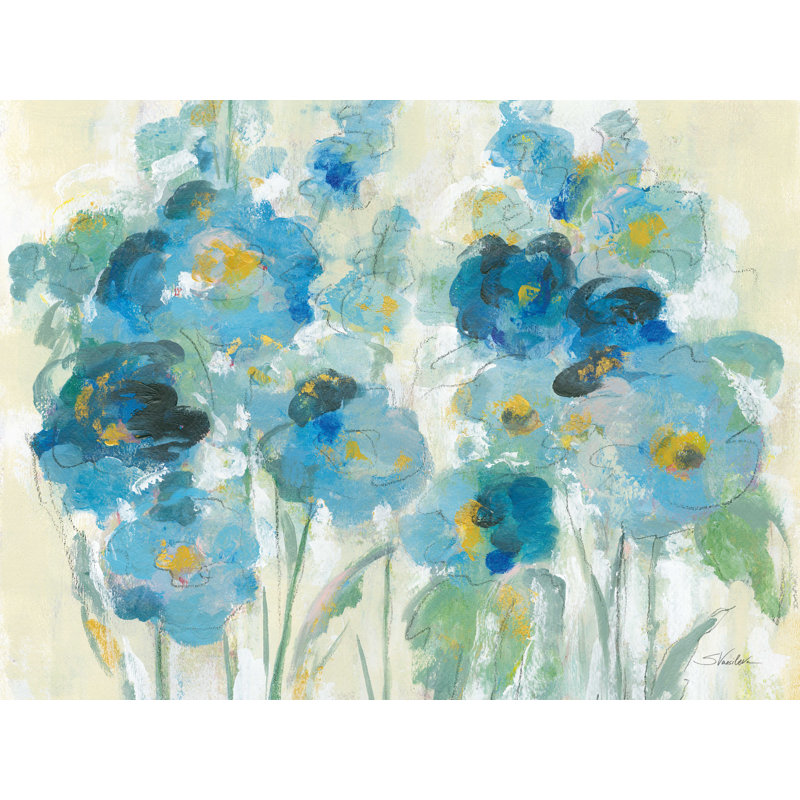 «Loose Bouquet III» par Silvia Vassileva, reproduction sur toile tendue, H 36 po x l 48 po