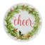 Festive Garland 7-In Bone China Appetizer Plates, Set Of 6
