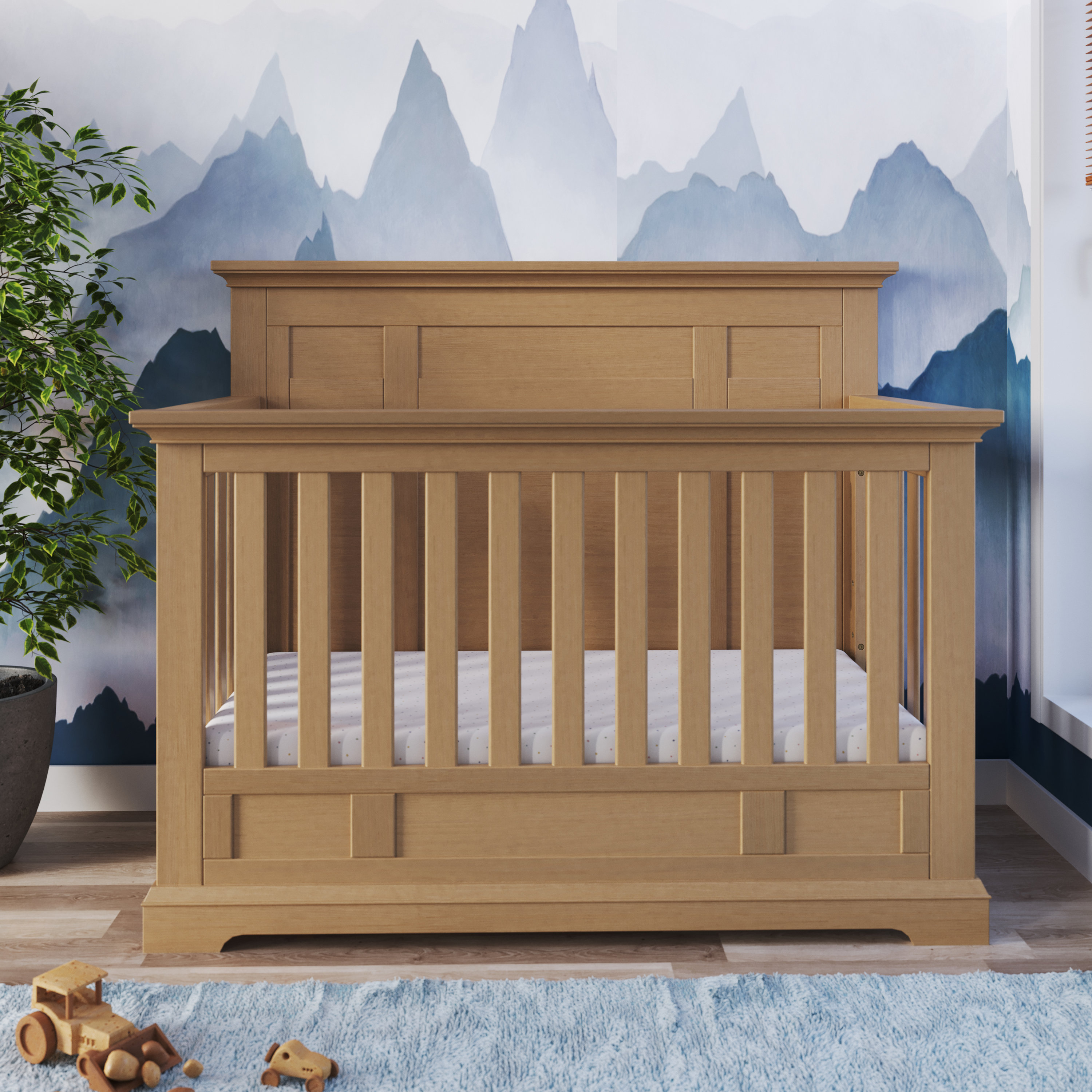 Pine cheap ridge crib