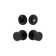 Viaggio Circolo Leather Texture Rosette Complete Entry Set with Circolo Knob