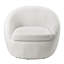 Clorinde Upholstered Swivel Armchair
