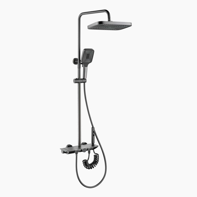 Lefton Thermostatic Complete Shower System with Temperature Display SST2204-2