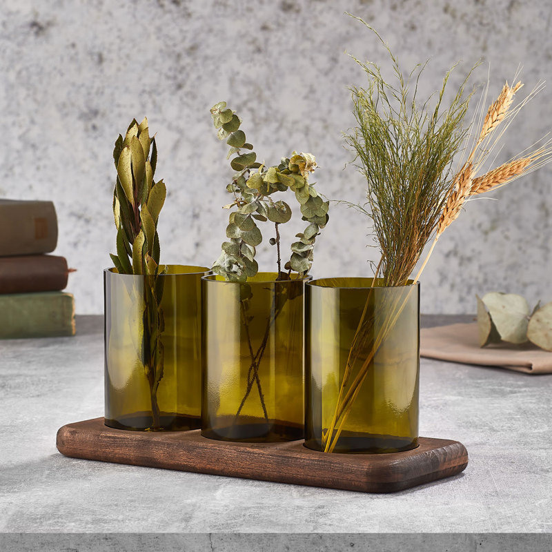 Wood Tabletop Tealight Holder