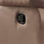 Fauteuil inclinable brun avec accoudoirs coussinés