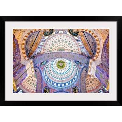 «Straub The Blue Mosque» par Nora De Angelli - impression d'art graphique