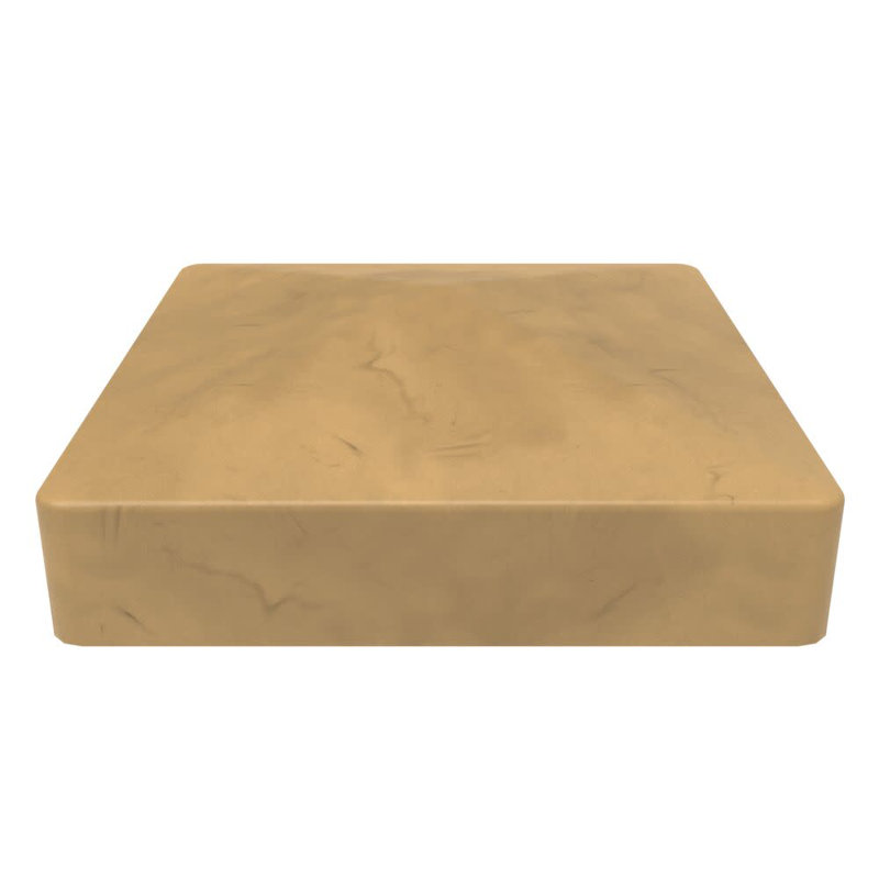 5 in. x 5 in. Pyramid Post Top, Cypress