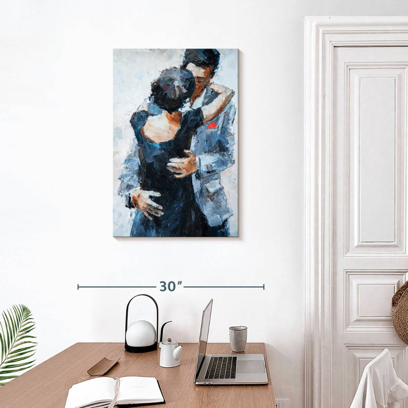 Hardie Couple romantique, H 30 po x l 20 po