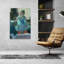Danseuse dans sa loge - Affiche murale contemporaine abstraite impressionniste-7328766