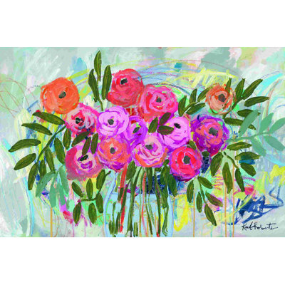 Un jour de pluie avec des fleurs