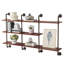 Étagères murales à 3 niveaux H 29,13 po x l 13 po x P 11 po, tablettes en bois, bibliothèque de bricolage