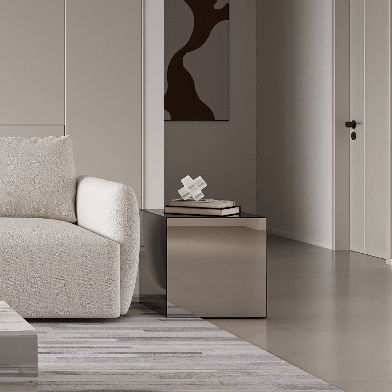 Ora Side Table Silver