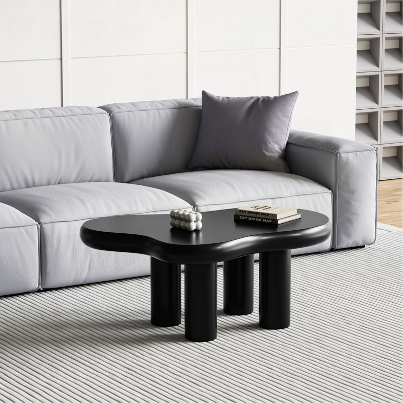 Table basse 39,4 "Cloud, Noir, noir, noir, noir