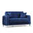 Blue is out of stock selected