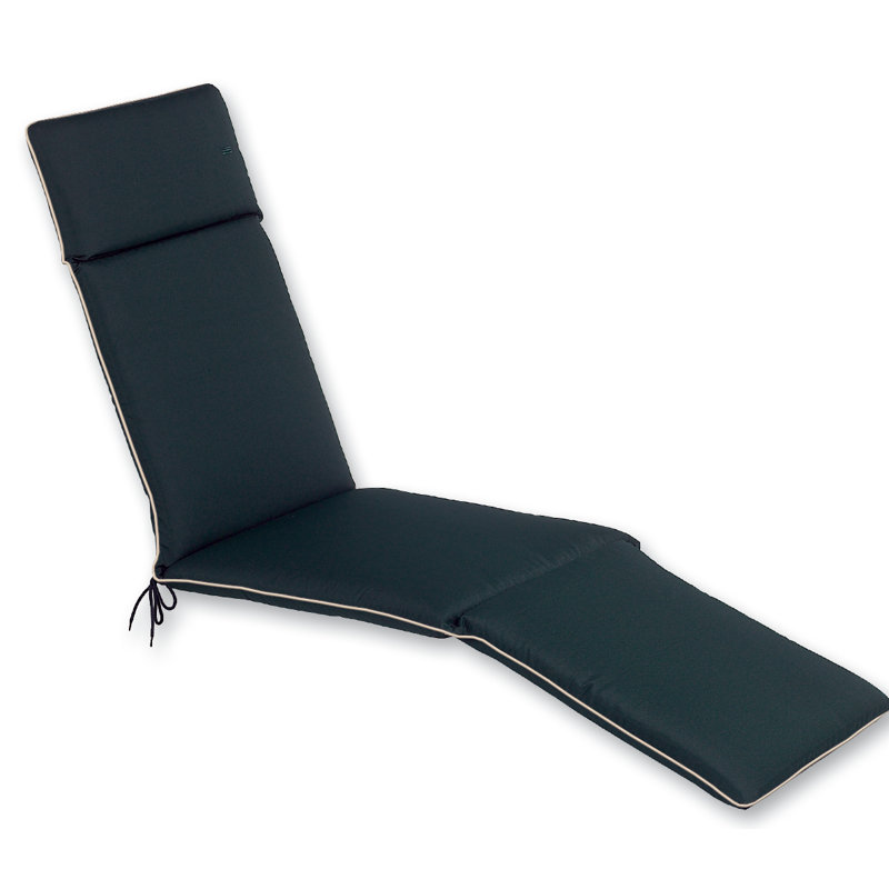Garden Seat/Back Cushion, Black
