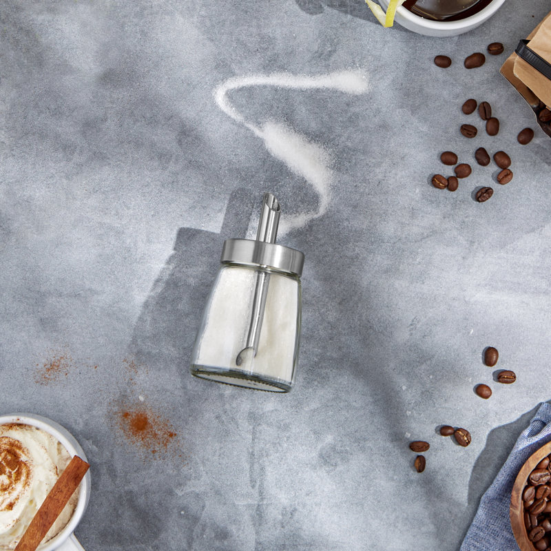 Sugar Dispenser with Lid