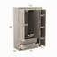 Armoire 3 portes avec 2 tiroirs-129488054