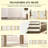 6-Panel Folding Dog,Wooden Pet Gate