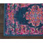 Tapis oriental bleu marine / rose Abbate-414400059