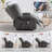 52 Inch Power Loveseat Recliner-382133830