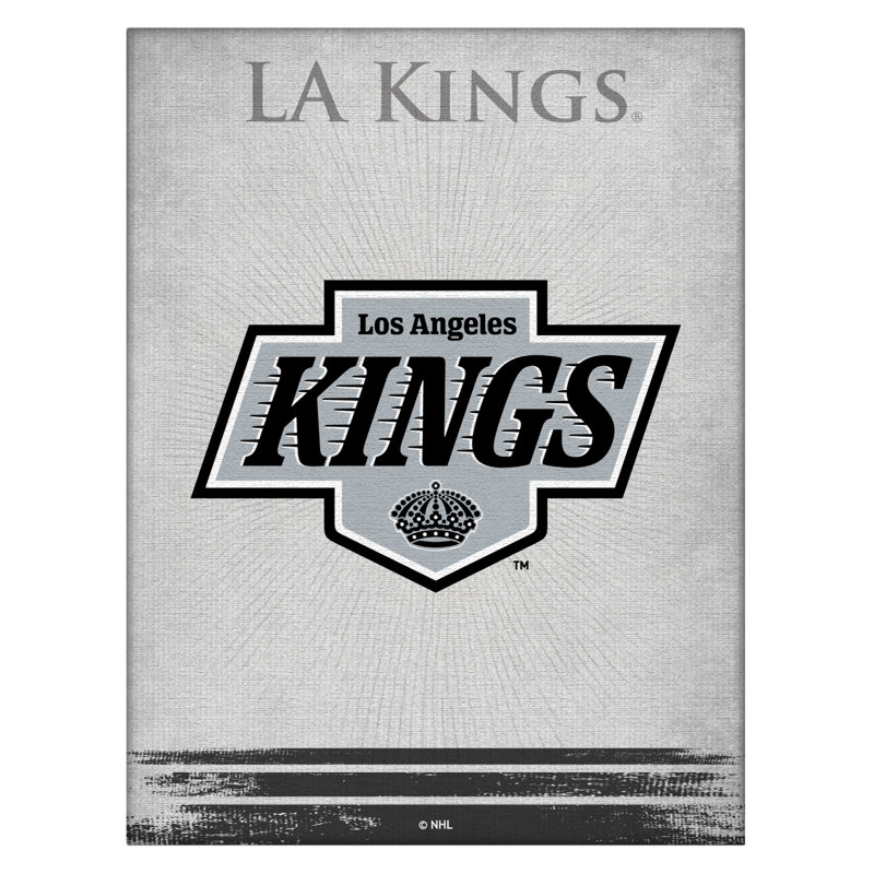 « NHL », impression sur toile, Los Angeles Kings, H 15 cm x l 20 cm