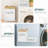 Lint Bin And Dryer Sheet Holder Set For Laundry Room, Farmhouse Wooden Lint Trash Can With Lid And Dryer Sheet Dispenser Box Magnetic For Mounting