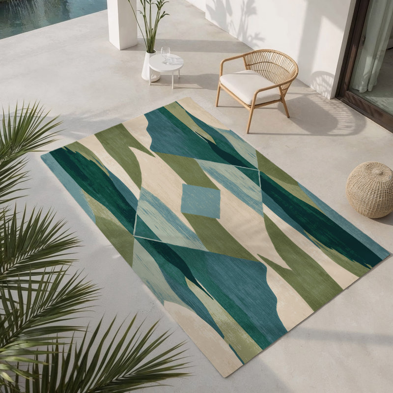 Tapis intérieur et extérieur Twilight, Rectangulaire 3 pi x 5 pi