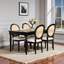 Chaise d'appoint rembourrée H 18,9 po Amando (PE rotin)-1834810754-1834810757-1834810783