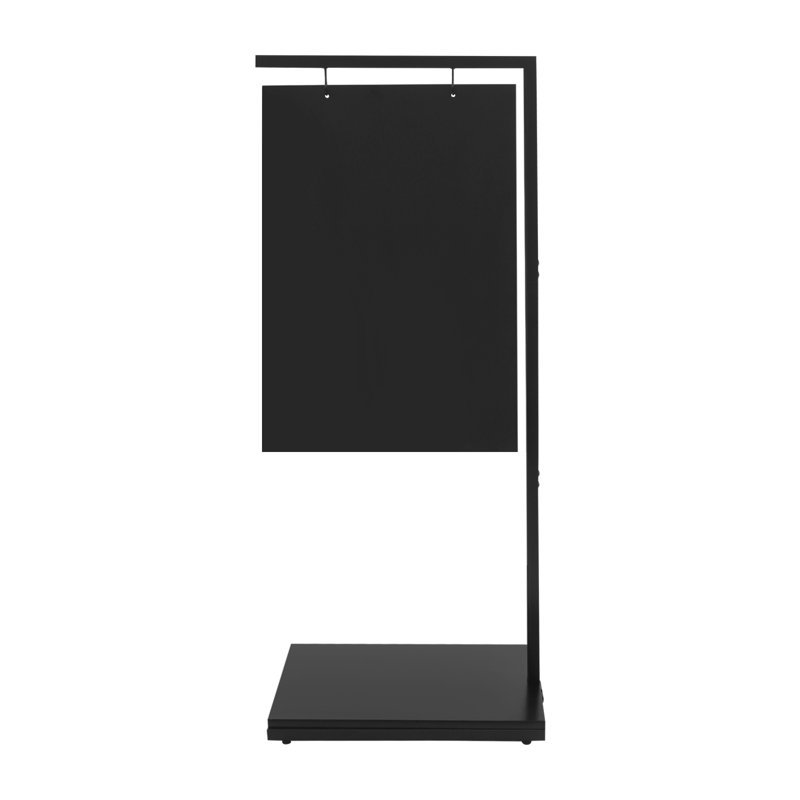 Portable Double-Sided  Floor-Standing Chalkboard Sign With Base
