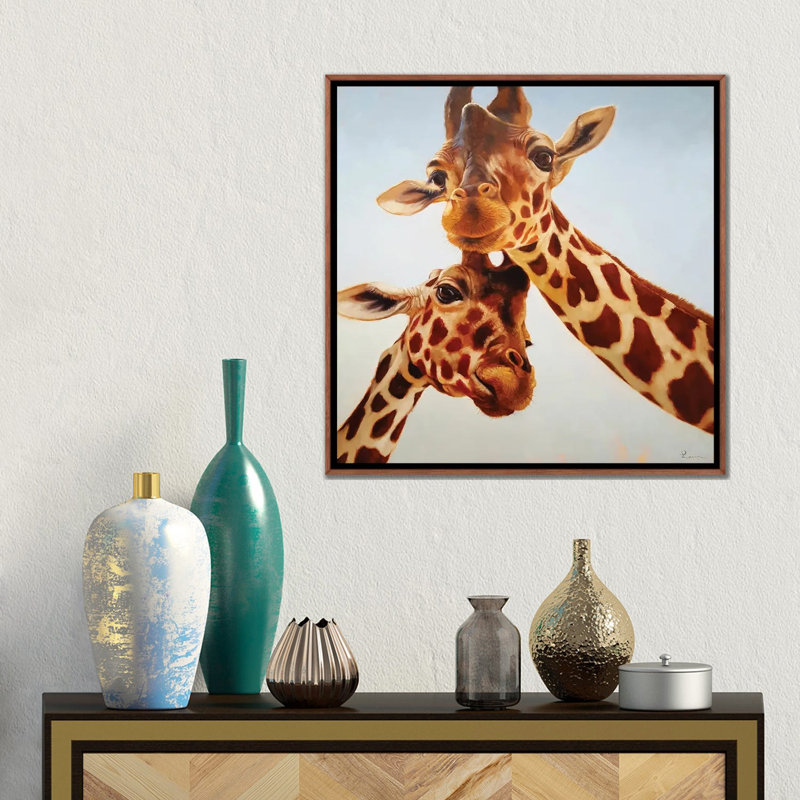 Soulmate II, Classic Wood Floater Framed, 18'' H x 18'' W