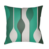 Moderne Indoor/Outdoor Throw Pillow