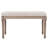 Besednice Linen Upholstered Bench-874561296