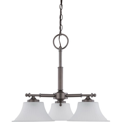 Lustre classique/traditionnel ombré 3 lumières Kayser