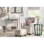 Fauteuil et repose-pieds en laine de 28,47 po de large Ailani